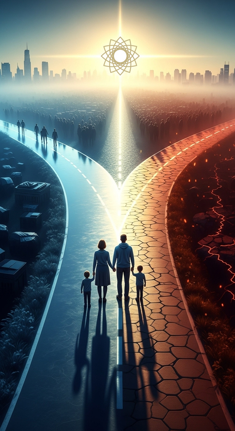 Interconnected community representing Equilibria's balanced solution.